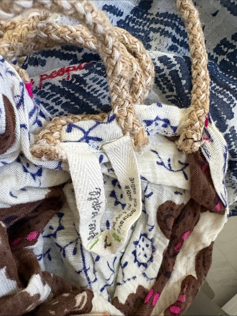 FRee people Boho Crochet-Detail Multicolor Women's beach dress Dress - L - Picture 14 of 14
